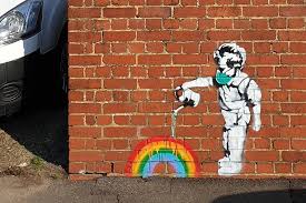 Banksy is the name of an unknown graffiti art superstar. Meet The Artist Behind The Incredible Banksy Like Murals Appearing In Croydon Mylondon
