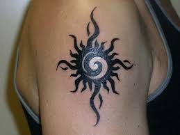 A tattoo design that concentrates more on symbolism than overall design, this forearm tattoo can be used to express personality, identity or to enhance ones masculinity. 9 Mind Blowing Tribal Shoulder Tattoos For Men