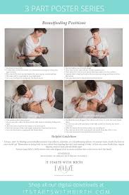 Postpartum Care Baby 3 Posters Breastfeeding Positions Designed For Birth Class Midwives Doctors Doulas Birth Workers Breastfeeding Positions Breastfeeding Birthing Classes
