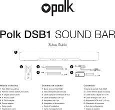 Remote codes for audio receivers. Am9520tx Polk Dsb Soundbar System User Manual Polk Audio