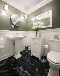 Black And White Marble Floor Tiles Pin By Francesca On Bathroom Black Marble Bathroom White Marble Bathrooms Marble Bathroom Floor
