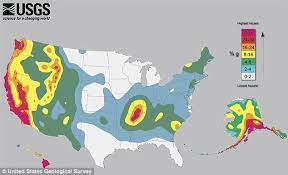 Think Living In Tennessee Makes You Safe From Earthquakes The Earthquake Map Of America That Will Make You Think Again Earthquake Map America Map New Madrid