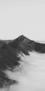 Dawnfox Fox Black And White Landscape Black And White Clouds Cloud Wallpaper