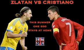 Published 13 nov 2013, 21:51 ist. B R Football On Twitter Sweden Vs Portugal Zlatan Ibrahimovic Vs Cristiano Ronaldo Today S The Day Http T Co 6absmy0pr7