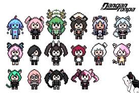 This category lists all characters featured in the game danganronpa v3: Chibi Danganronpa Pixel Art By Jinawolfvt Fiverr