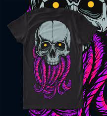 Maybe you would like to learn more about one of these? Tentackel Skull T Shirt Design Buy T Shirt Designs