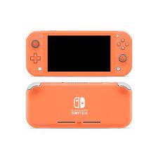 Coral Nintendo Switch Lite Skin Nintendo Switch Nintendo Switch Accessories Nintendo