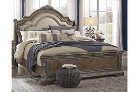 Charmond Queen Upholstered Sleigh Bed Ashley Furniture Homestore Upholstered Sleigh Bed Sleigh Beds Ashley Furniture Homestore