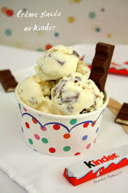 Glace Au Kinder C Avec Ou Sans Sorbetiere Amandine Cooking Recettes De Glaces Maison Recette Glace Recettes Sucrees