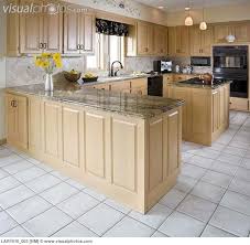 Scandinavian Kitchen Maple Cabinets Tile Floor Google Search Maple Kitchen Maple Kitchen Cabinets White Kitchen Floor