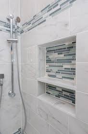 Arleystone Bliss Linear In Waterfall Mosaic Bathrooms Remodel Bathroom Remodel Shower Bathroom Makeover
