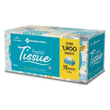 Check spelling or type a new query. Member S Mark Soft Strong Facial Tissues 12 Flat Boxes 160 2 Ply Tissues Per Box 1920 Tissues Total Sam S Club
