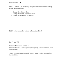 William anderson (schoolworkhelper editorial team), phet projectile motion lab: Concentration Tab Phet 1 Record 2 Or More Ways Chegg Com