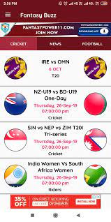 Trucs et astuces fantastiques pour dream11, news, possible11 & all related news. Fantasy Buzz For Android Apk Download