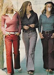 Just Seventeen August 1971 Have You Ever Had A Bad Time In Levi S Early 70s Pants Red Grey Stripes Brown Black Shir Seventies Fashion 1970s Fashion Fashion