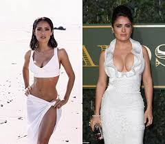 Born salma hayek jimenez on september 2, 1966, in the oil boomtown of coatzacoalcos, mexico, her father is a lebanese businessman who once ran for mayor of their city, while her mexican mother. Salma Hayek At The Age Of 29 And 49 Celebs