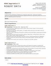 Get expert help and the best tips. Hvac Apprentice Resume Samples Qwikresume