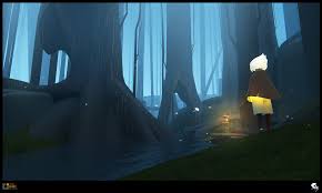 Artstation Sky Children Of The Light Rado Markovic Landscape Concept Sky Child Of Light