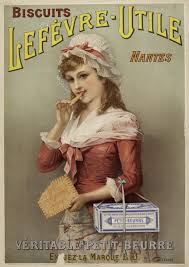 Biscuits Lefevre Utile Nantes Veritable Petit Beurre Exigez La Marque Lu Affiche Affiches Publicitaires Vintages Affiches Publicitaires Affiche Vintage