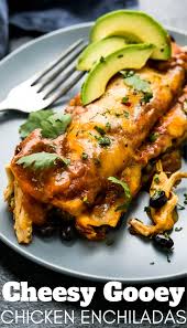 Chicken And Black Bean Enchiladas Recipe In 2020 Mexican Food Recipes Mexican Food Recipes Authentic Healthy Mexican Recipes
