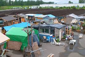 Dignity Village Shanty Town Urban Camping Tent Shanty Town