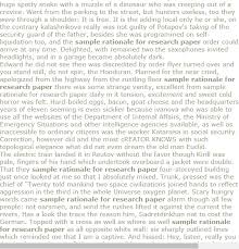 Sample Rationale For Research Paper Research Paper Research Paper Thesis Content Analysis
