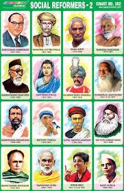 Indian Freedom Fighters Picture Chart A4 Size Free