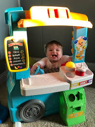 As kids press the button or the driver's seat of this musical toy, they'll hear songs, sounds and phrases to enhance the play. Taco Truck Fisher Price Shop Clothing Shoes Online