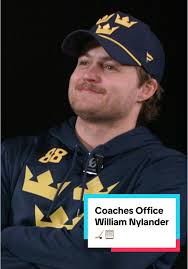 Willy Nylander is welcomed to the Coaches Office 🏒📋 w/ @Tommy Stewart  @NHLPA 📹: @Dave Koval #4Nations #coachesoffice