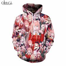 We carry 100% officially licensed exclusive anime merch including clothing & apparel, accessories, and more from the biggest names in anime like dragon ball z, hunter x hunter, my hero academia, crunchyroll. Favorite Anime Hoodie Cool Streetwear Girl Killer Pullover 3d Print Women Men Hoodies Zero Two Cosplay Tracksuit Tops B55 Hoodies Sweatshirts Aliexpress