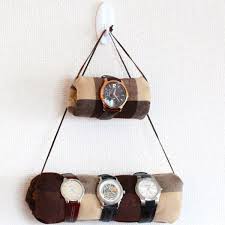 Diy Hanging Watch Holder Watch Holder Diy Father S Day Diy Watch Holder