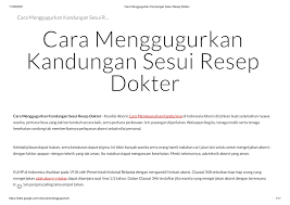 Menurutnya, pbnu mengambil hukum paling ketat dari dua hukum yang dipertentangkan para ulama. Cara Menggugurkan Kandungan Sesui Resep Dokter Unduh Buku 1 17 Halaman Pubhtml5