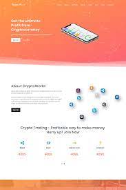 Cyrptoworld Bitcoin Trading Landing Page Template 73873 Cryptocurrency Bitcoin Buy Cryptocurrency