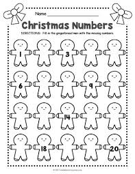 Christmas worksheets and online activities. Free Printable Christmas Number Worksheet Christmas Worksheets Kindergarten Holiday Worksheets Preschool Christmas Worksheets