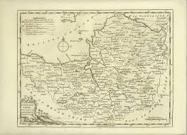 Old Map Of Somerset Map Old Map Antique Maps