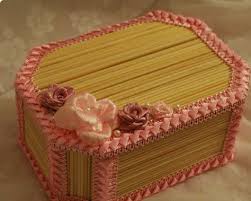 Gift Special And Unique With Decorative Handmade Jewelry Box Handmade Jewelry Box Craft Stick Crafts Jewelry Box Diy