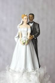 Elegant Interracial Wedding Cake Topper Figurine Interracial Wedding Cake Toppers Interracial Wedding Interracial Wedding Couples