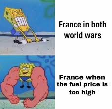 Just fill up your car. Dopl3r Com Memes France In Both World Wars France When The Fuel Price Is Too High