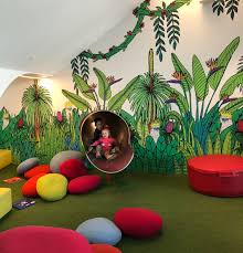 Mural By Mulga Sydney Artist Joel Moore At Woollahra Library Double Bay 2016 Mural Colorful Interiors Design