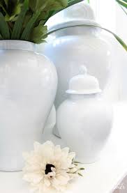 Linda of calling it home placed a pair of these very same ginger jars in her entryway under the entryway table. Classic Ginger Jars In Modern Colors House Full Of Summer Coastal Home Lifestyle