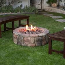Red Ember 36 In Clarksville Campfire Fire Pit Www Hayneedle Com Outdoor Propane Fire Pit Fire Pit Backyard Propane Patio Fire Pit