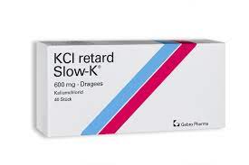 Kcl Retard Slow K 600mg Tablets Gebro