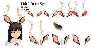 Mmd Fake Deer Set Dl By Mmdfakewings18 On Deviantart Fawning's design draws inspiration from the water deer. mmd fake deer set dl by