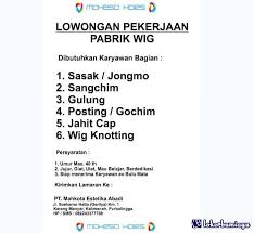 Maybe you would like to learn more about one of these? Lowongan Kerja Pt Mahkota Estetika Abadi Purbalingga Estetika Belajar Cap