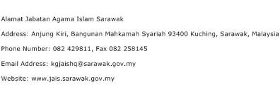 Majlis agama islam melaka dengan kerjasama melaka ict holdings berhad (micth) dan telekom malaysia (tm) telah melaksanakan program emasjid negeri melaka mulai jun. Alamat Jabatan Agama Islam Sarawak Address Contact Number Of Alamat Jabatan Agama Islam Sarawak