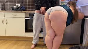 I fuck and cum in my mother-in-laws panties, wearing my mother-in-laws  fat ass