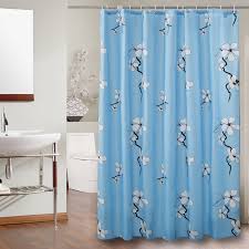 Product title light blue fabric shower curtain, 70 x 72, mainstays waffle weave textured design average rating: 2020 Light Blue Shower Curtain Waterproof Bath Curtains Bathroom Flowers Print For Bathtub Bathing Cover Extra Large Wide 12pcs Hooks Shopee Philippines