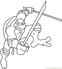 Includes images of baby animals, flowers, rain showers, and more. Leonardo Coloring Page For Kids Free Teenage Mutant Ninja Turtles Printable Coloring Pages Online For Kids Coloringpages101 Com Coloring Pages For Kids