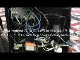 Jura terms you should know before buying or using the machine. Jura Impressa C E And F Series Espresso Machine Display Of Internal Parts And Operating Mechanism Youtube