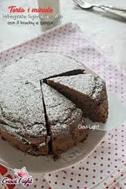 Torta 1 Minuto Integrale Light Al Cacao Con Il Bimby E Senza Giovi Light Dolci Dietetici Ricette Dolci Dolci Ipocalorici